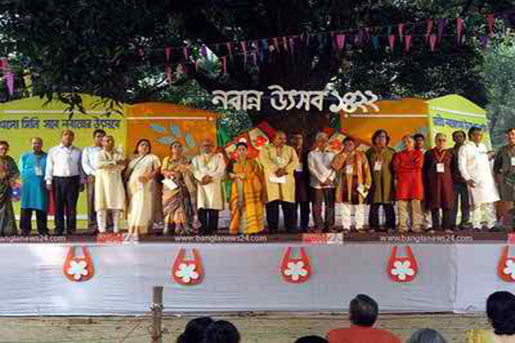 বকুলতলায় শুরু হল নবান্ন উৎসব - image