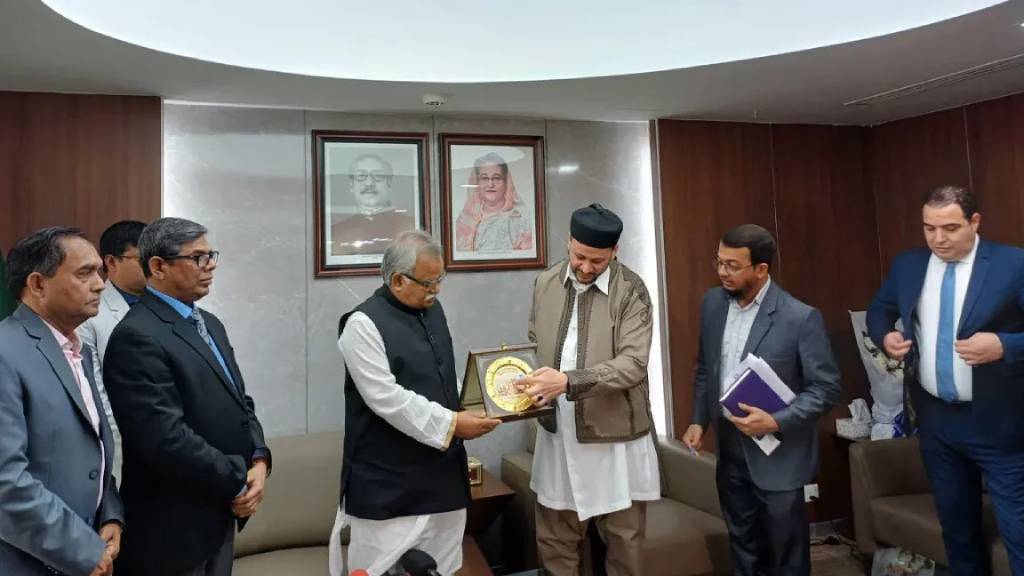 প্রবাসী কল্যাণ মন্ত্রীর সঙ্গে লিবিয়ার রাষ্ট্রদূতের বৈঠক - image