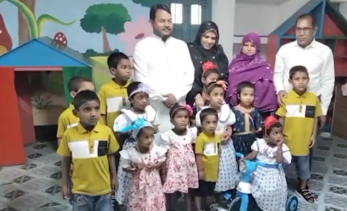 ঈদের আনন্দ ভাগাভাগি করতে ছোটমনি নিবাসে প্রশাসক রিটন - image